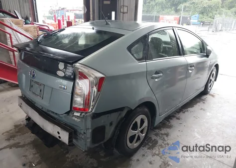 2012 Toyota Prius Five/Four/One/Three/Two z USA, uszkodzony, nr VIN JTDKN3DU3C1596969